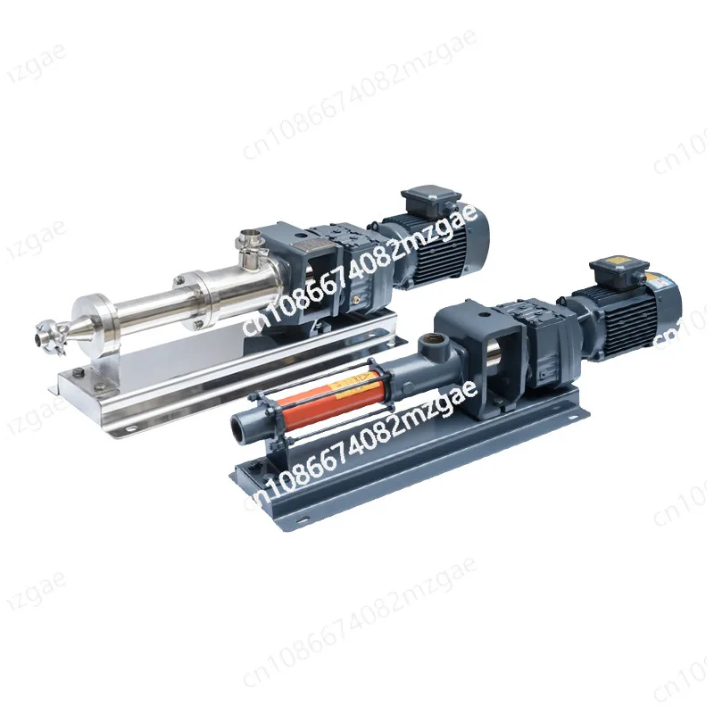 

Single screw pump, low speed can be used as hopper sludge pump mud pump single screw pump PAM dosing