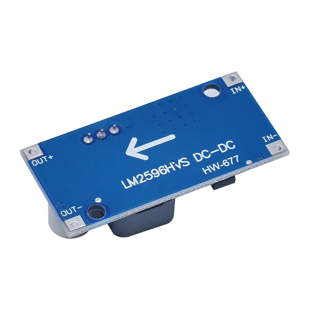 WAVGAT LM2596HVS LM2596 HV LM2596HV DC-DC regulowany przekształtnik Buck moduł zasilania 4.5-50V do 3-35V Urrent ograniczenie — zdjęcie 7