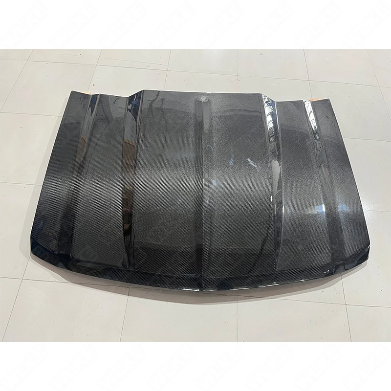 

Carbon Fiber Hood Bonnet (2" Cowl) For Chevrolet Silverado 2014-2015