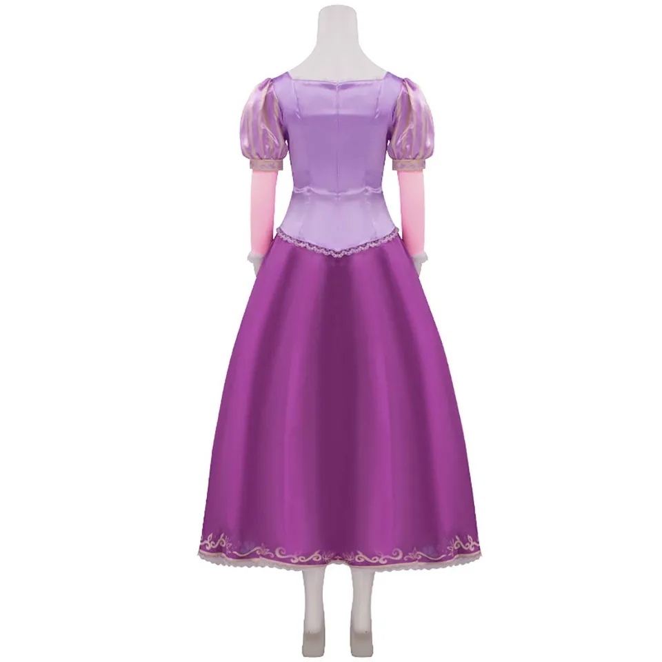 Adult Women Princess Rapunzel Purple Dress Cosplay Costume Or Wig -  AliExpress 200000532