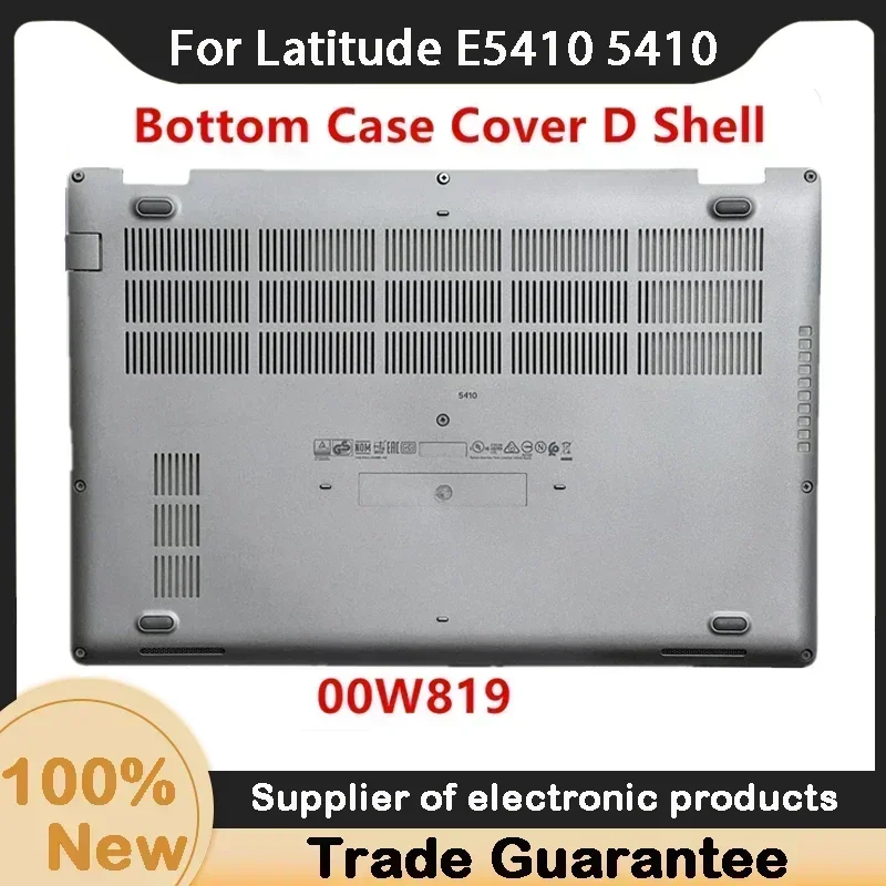 100% New For Dell Latitude E5410 5410 Bottom Case Cover Lower Chassis D Shell 00W819 0W819 Silver