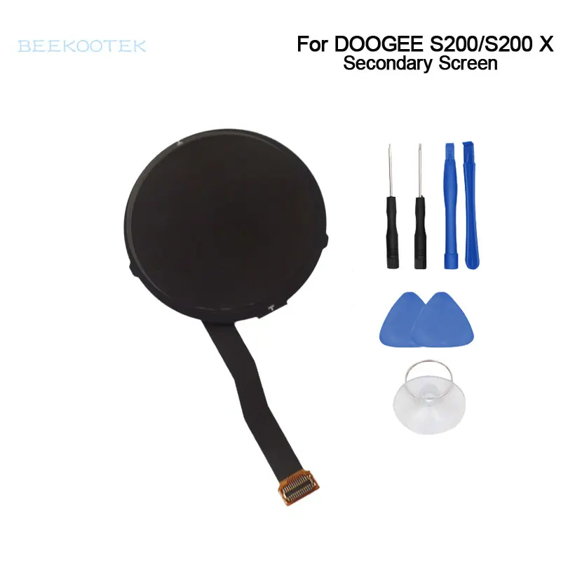 

Original DOOGEE S200 S200 X Back Watch Versatile LCD Screen Secondary Screen Component Accessories For DOOGEE S200 S200X Phone