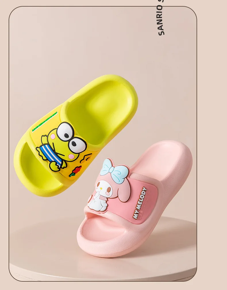 Sommer-Cartoon-Hausschuhe, Unisex Weiche Sohle Rutschfeste Langlebige Innen-Sandalen, Niedliche Gemütliche Hausschuhe für Alle Altersgruppen – Detail 8