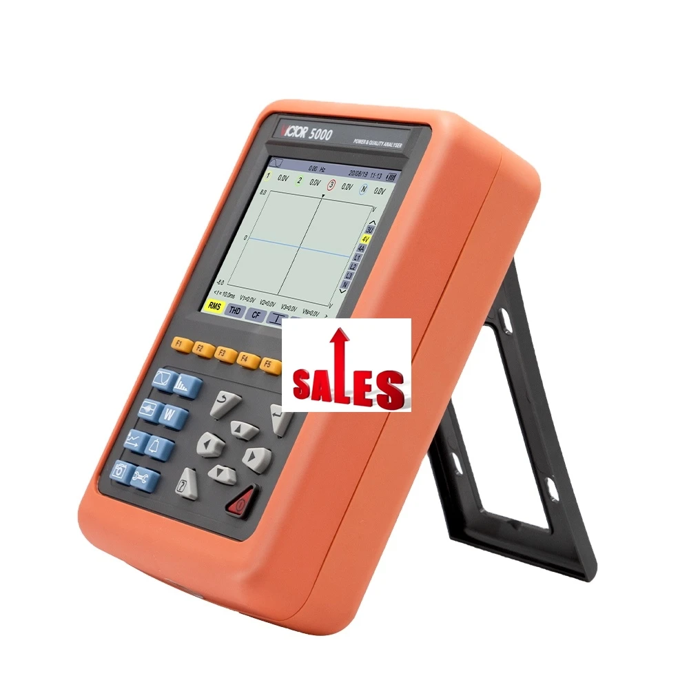 

VICTOR 5000 10A current sensor Electrical Handheld Multi-Function Portable Power Quality Analyzer 10A Current Sensor