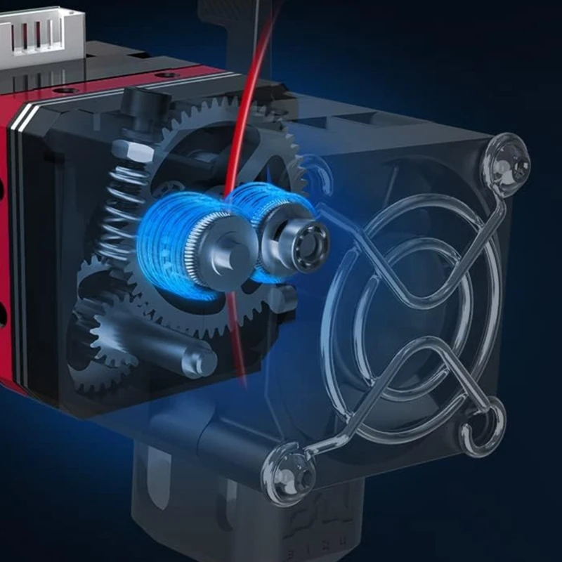 BIQU H2 V2S Dual Gear Extruder Upgrade Printer Прямой экструдер 1,75 мм нить накаливания Прямая доставка