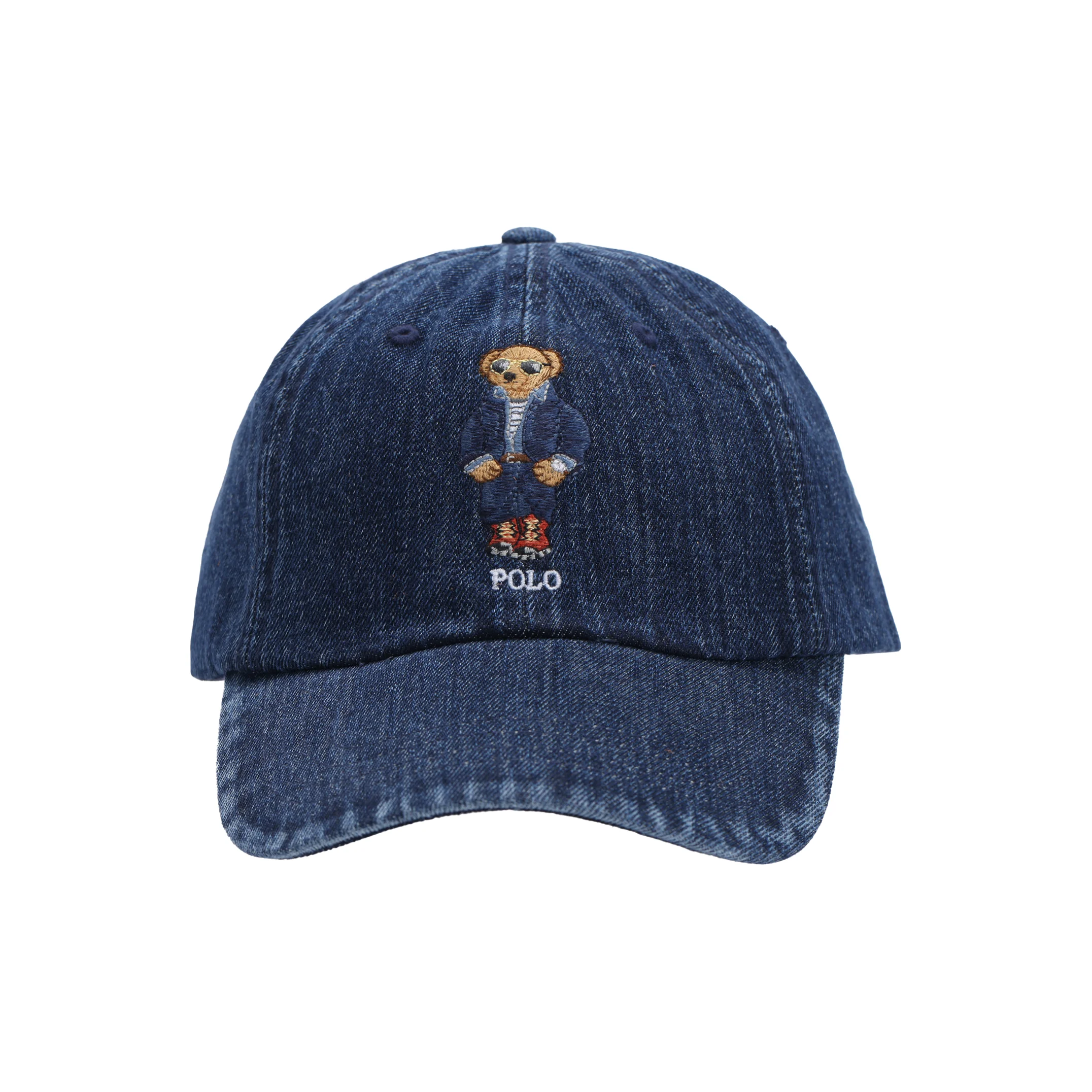 Polo Ralph Lauren Cotton Baseball Caps Unisex Blue MAPOHGS0J421599