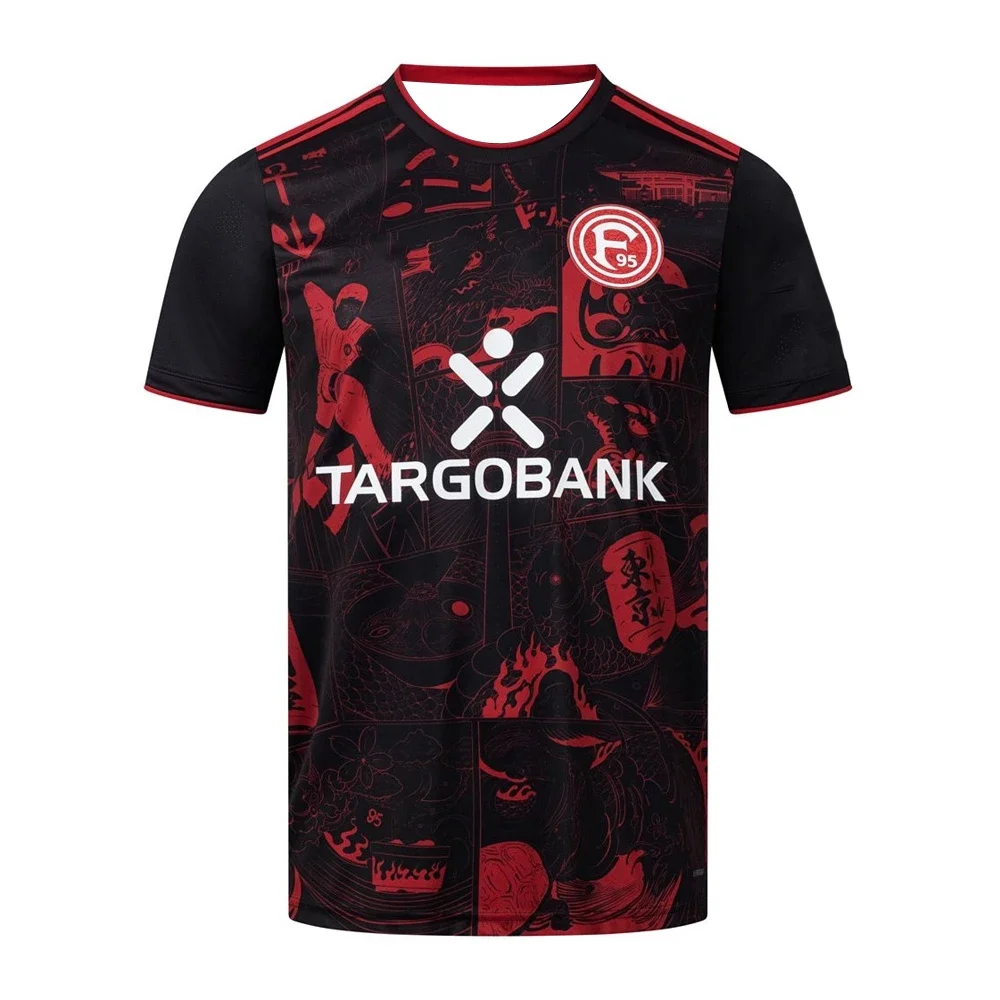 

NEW Kids/Adults Fortuna Düsseldorf Special Short Sleeve Football Shirt Training Breathable Top Comfortable Fashionable Versatile