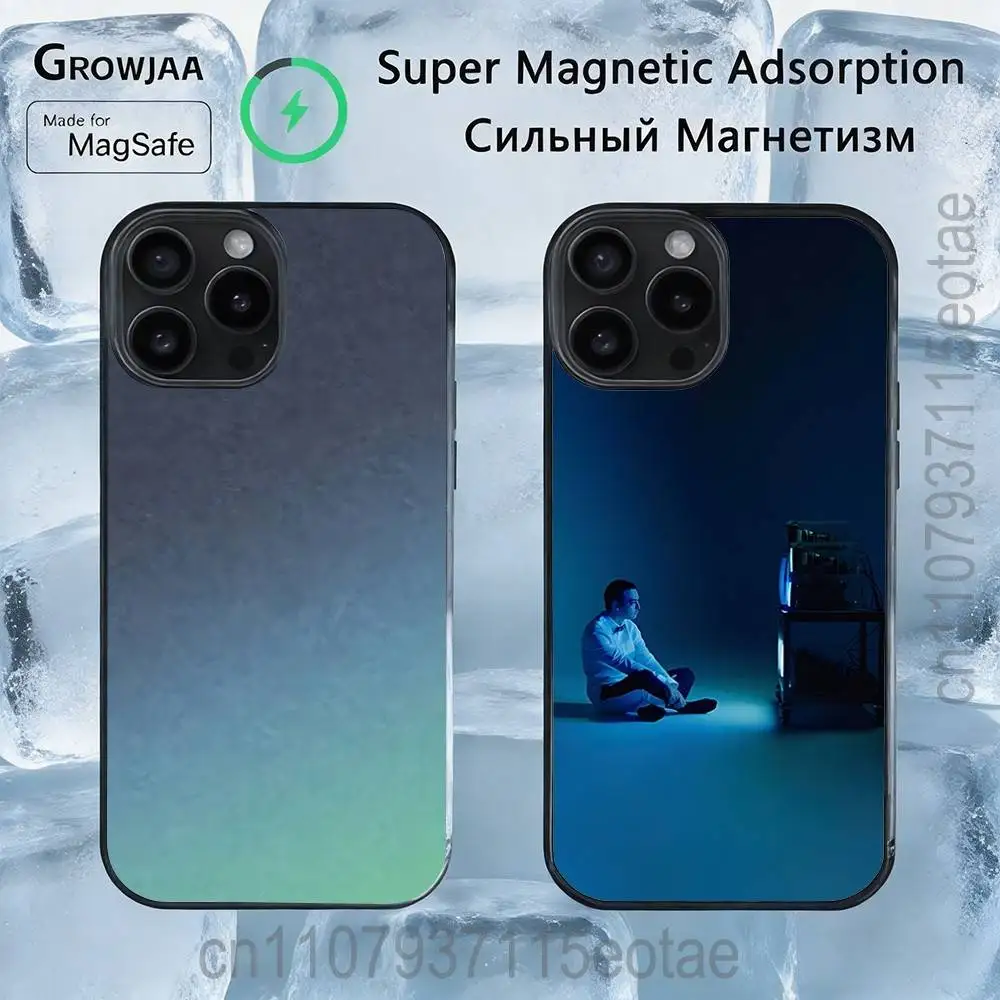 

Магнитный чехол для телефона Singer J-Joji Smithereens для IPhone 14, 16, 17, 13, 12, 11, 15 Pro Max Plus, чехол для беспроводной зарядки Magsafe