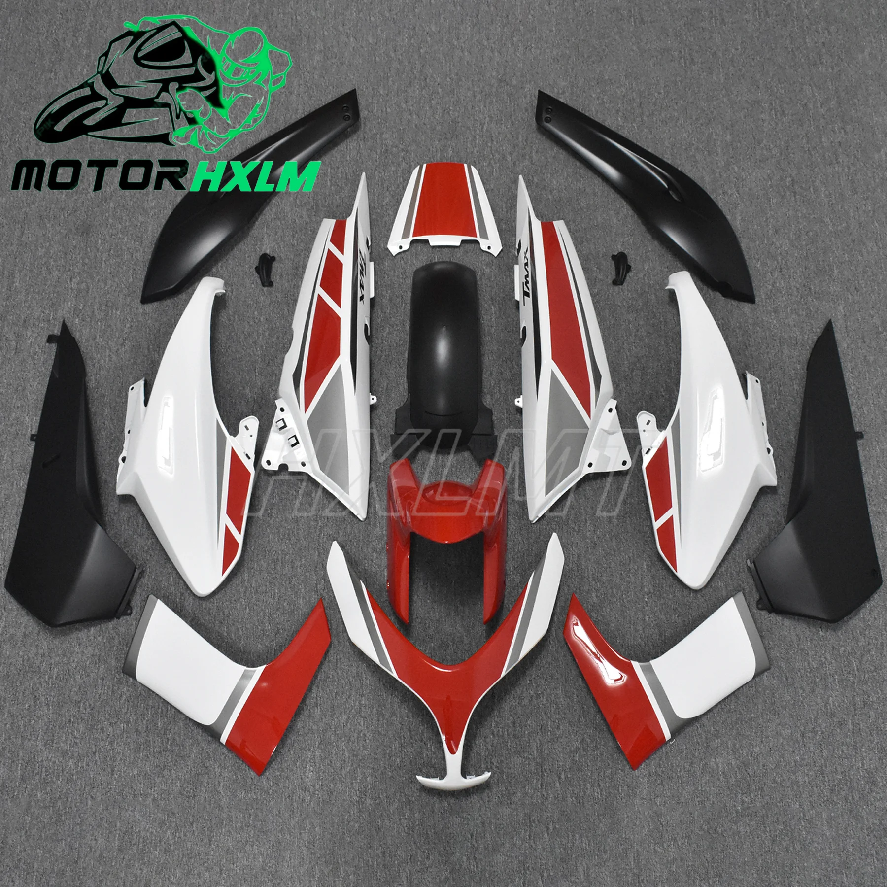 

For TMAX 500 2008-20011 adapté pour YAMAHA carénage moto Kit de carrosserie décoration plaque de protection en plastique accesso