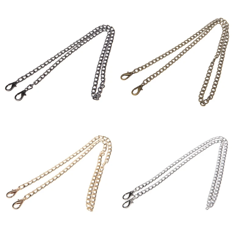 Bag Metal Chain Strap Shoulder for Cross Body Handbag Purse DIY Accessories Colo