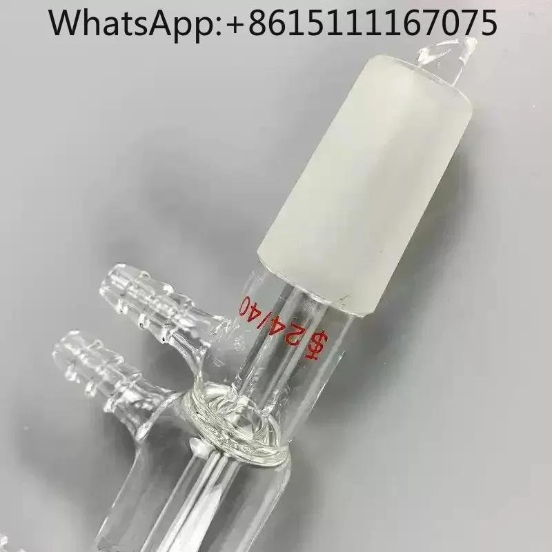 24/40 Short Path Distillation Head Premium Glass Condenser Lab Distillation Accessory