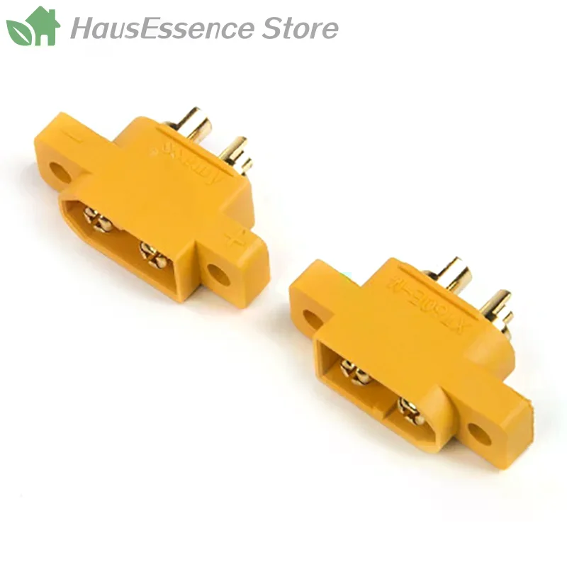 ※5pcs AMASS XT60E-M Mountable XT60 Male Plug for RC Drone FPV Racing Fixed Board Professional Grade Quality Item