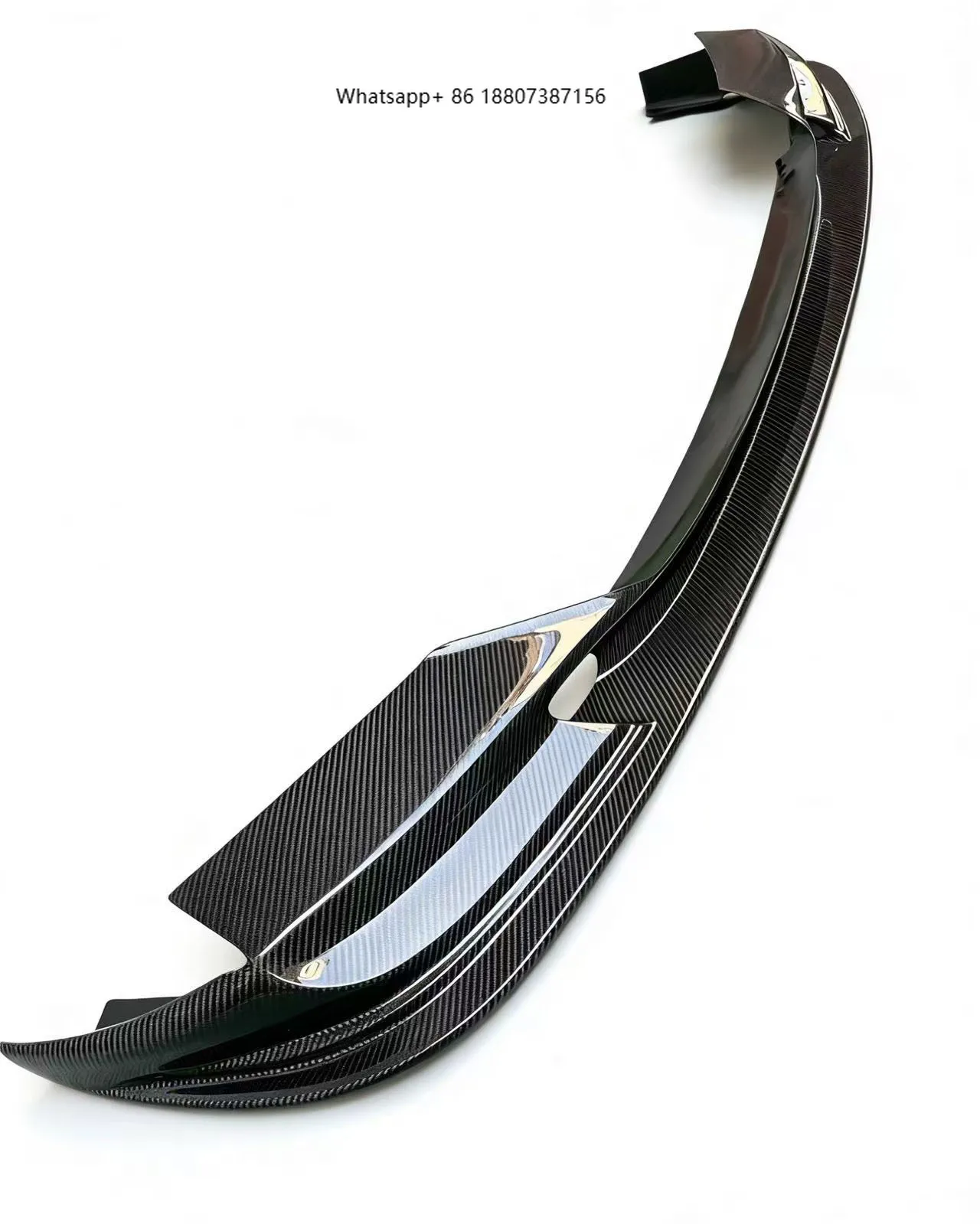 

For 2011-2016 forBMW 5 Series F10 M5 Carbon Fiber Front Bumper Lip Splitter Chin Spoiler