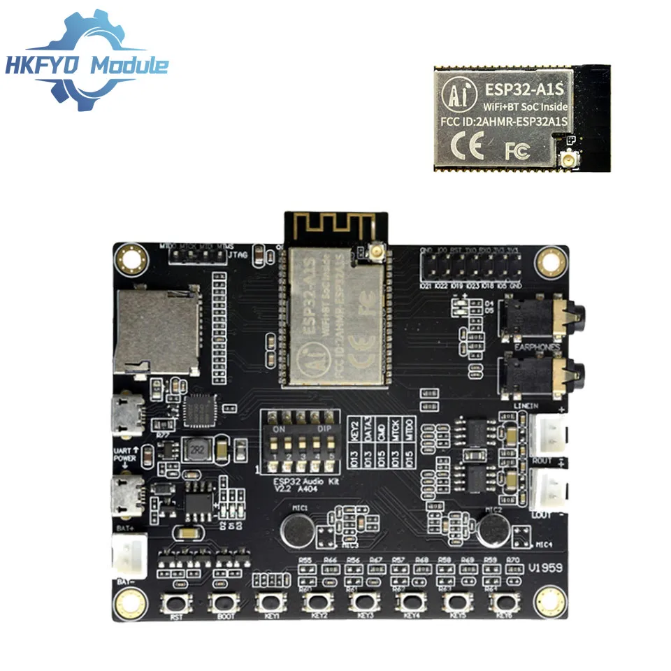 ESP32-A1S WiFi+ Bluetooth Module ESP32 Serial Port To WiFi Aduio-Kit Audio Development Board