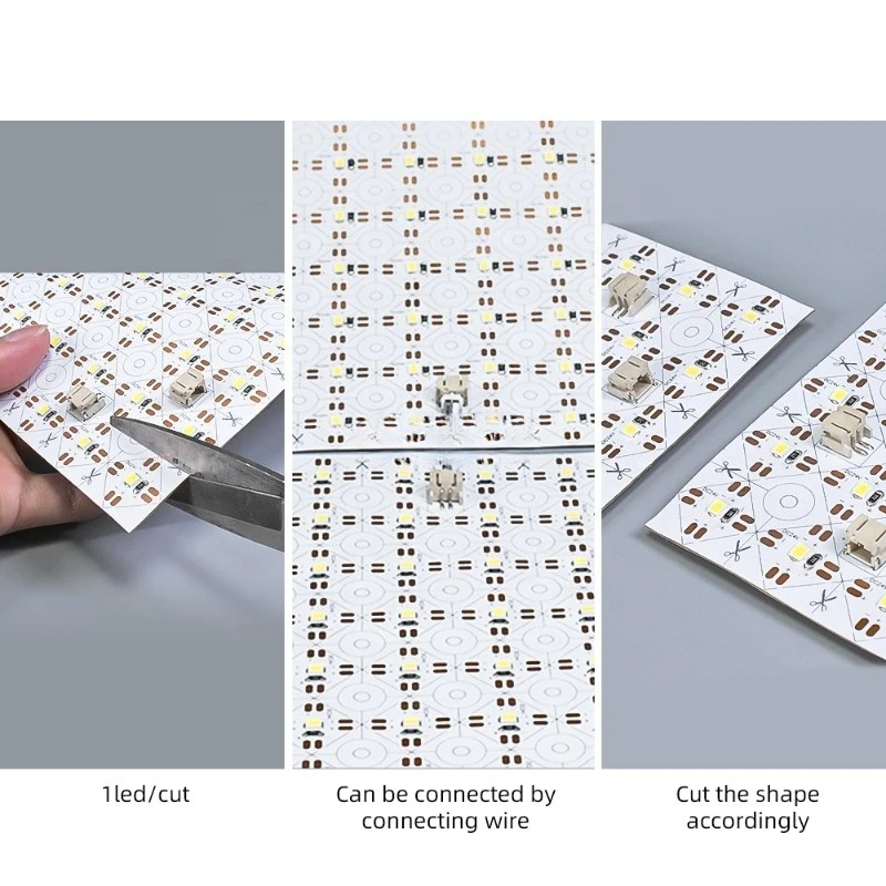 Thin Countertop Lighting Backlight 3000K/4000K/6000K High Density Light Emitting Diode Sheet Light Safe Use