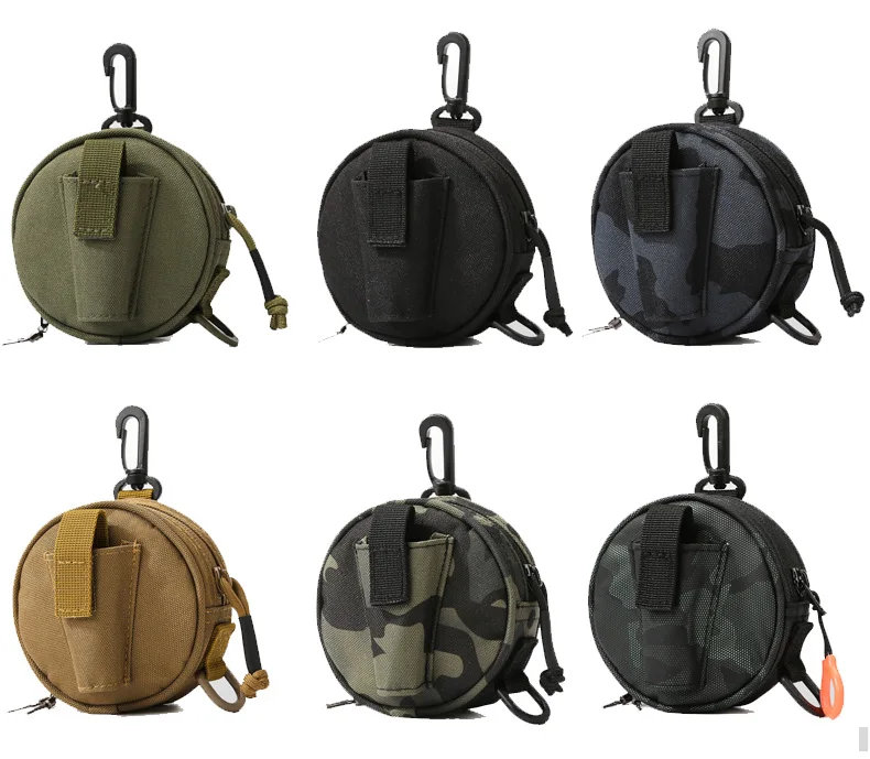 Taktische Molle Tasche Angelschnur Hängen Tasche mit Köder Zangen Halter Mini Brieftasche Karte Schlüssel Pack Camping Wanderung Jagd Geldbörse – Detail 19