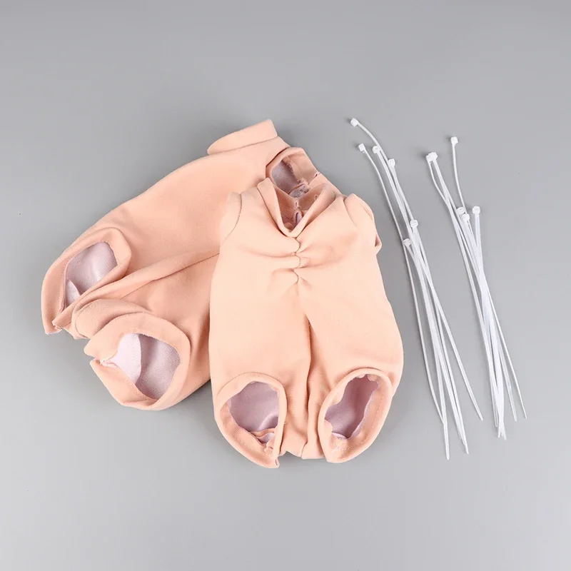 Zestaw do samodzielnego wykonania lalki reborn: 18-28 cm, symulacja, akcesoria do domu, zabawki, materiałowy korpus, miękkie, pełne kończyny, niemowlę, mały dziecko, solidny, prezent DIY