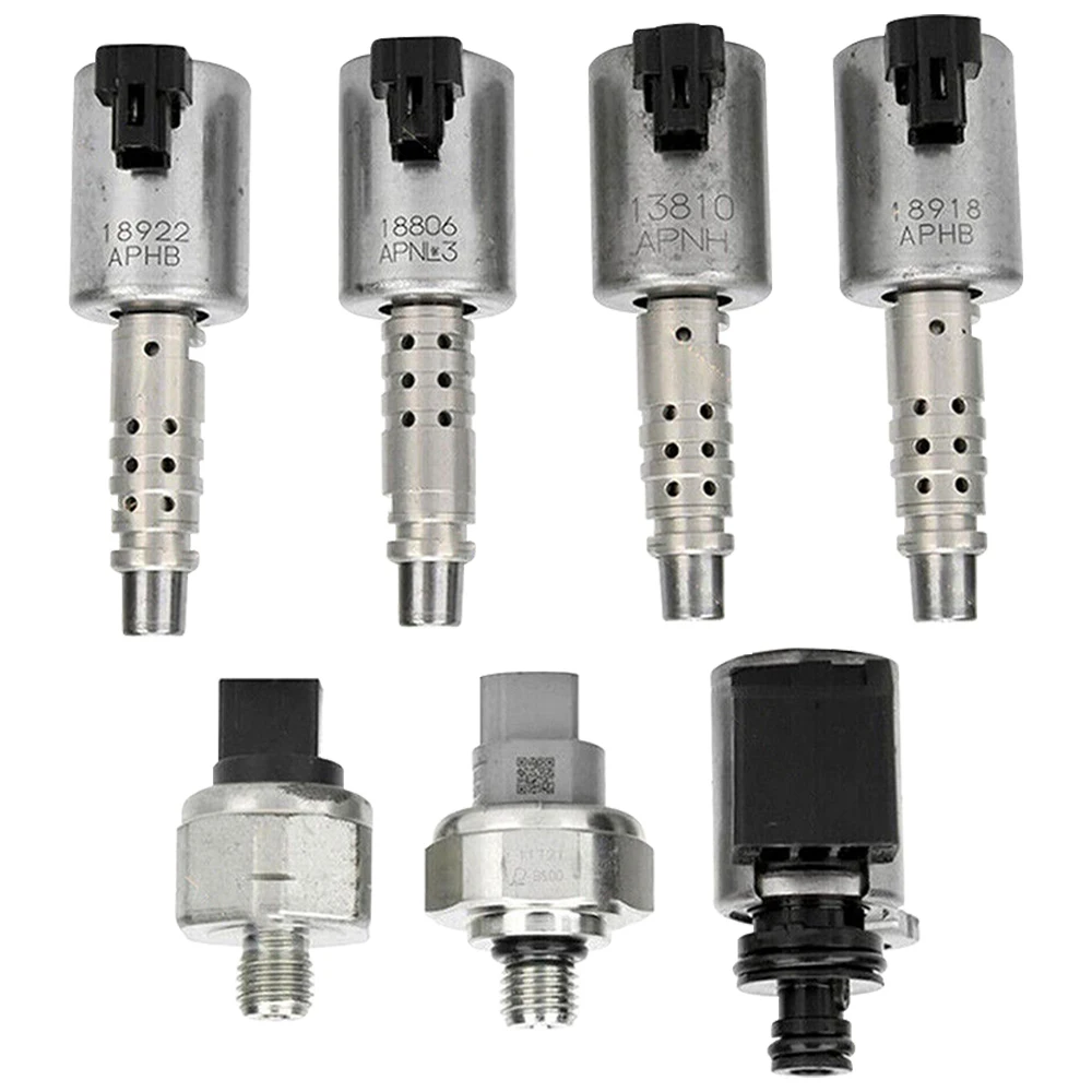 

7pcs RE0F10D JF016E JF017E Transmission Solenoids Pressure Sensor For Nissan X-Trail Altima Infiniti JX35