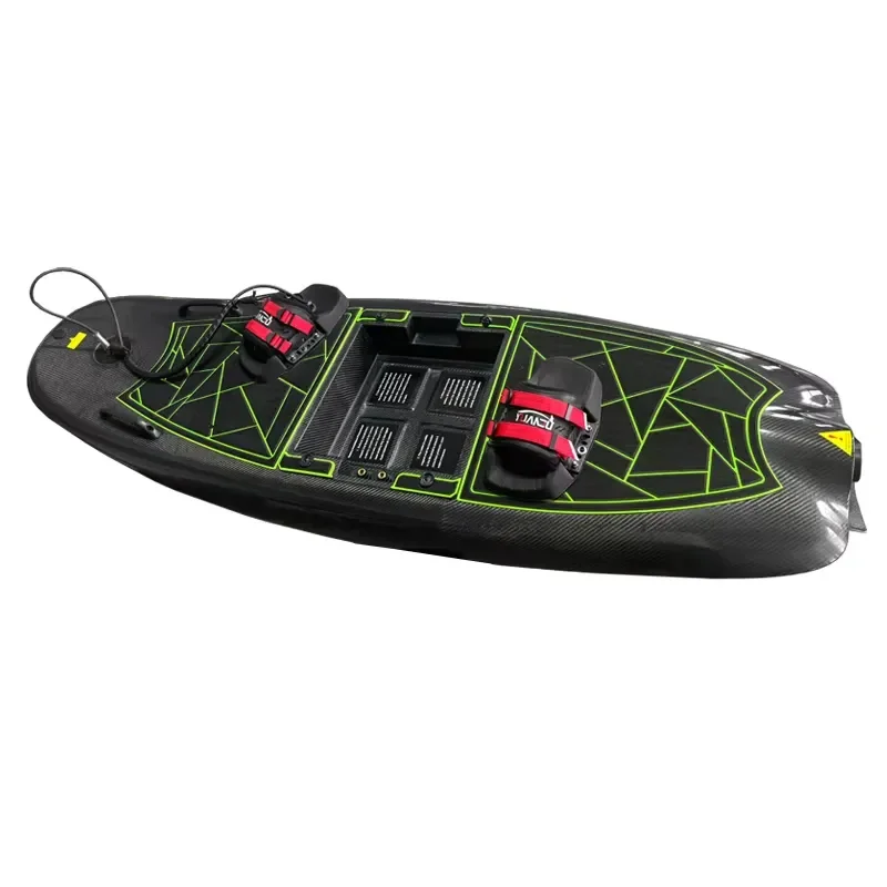 Single-person Carbon Fiber Electric-powered Surfboard. Suitable for Near-shore Surfing Activities Simple to Operate