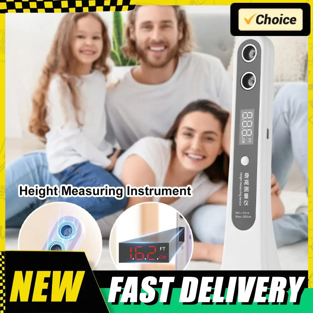 

Ultrasonic Height Measurement Meter High Accuracy Digital Height Measuring Ruler Height Measuring Stadiometer for Adults Kids