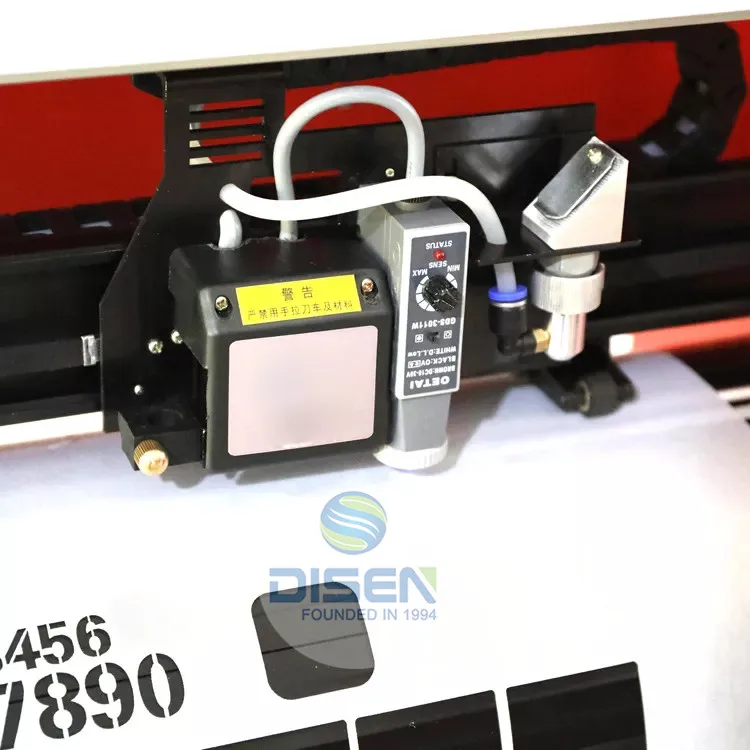 Custom CO2 or RF Tube 38inch 980mm Heat Transfer Vinyl Sticker Film  Cutting Plotter for Fabric Leather Textile 3D Printing
