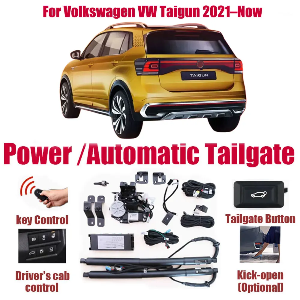 

For Volkswagen VW Taigun 2021–Now Car Automatic Lifting kit Opening Trunk Intelligent Electric Lift Tailgate Power Tailgate