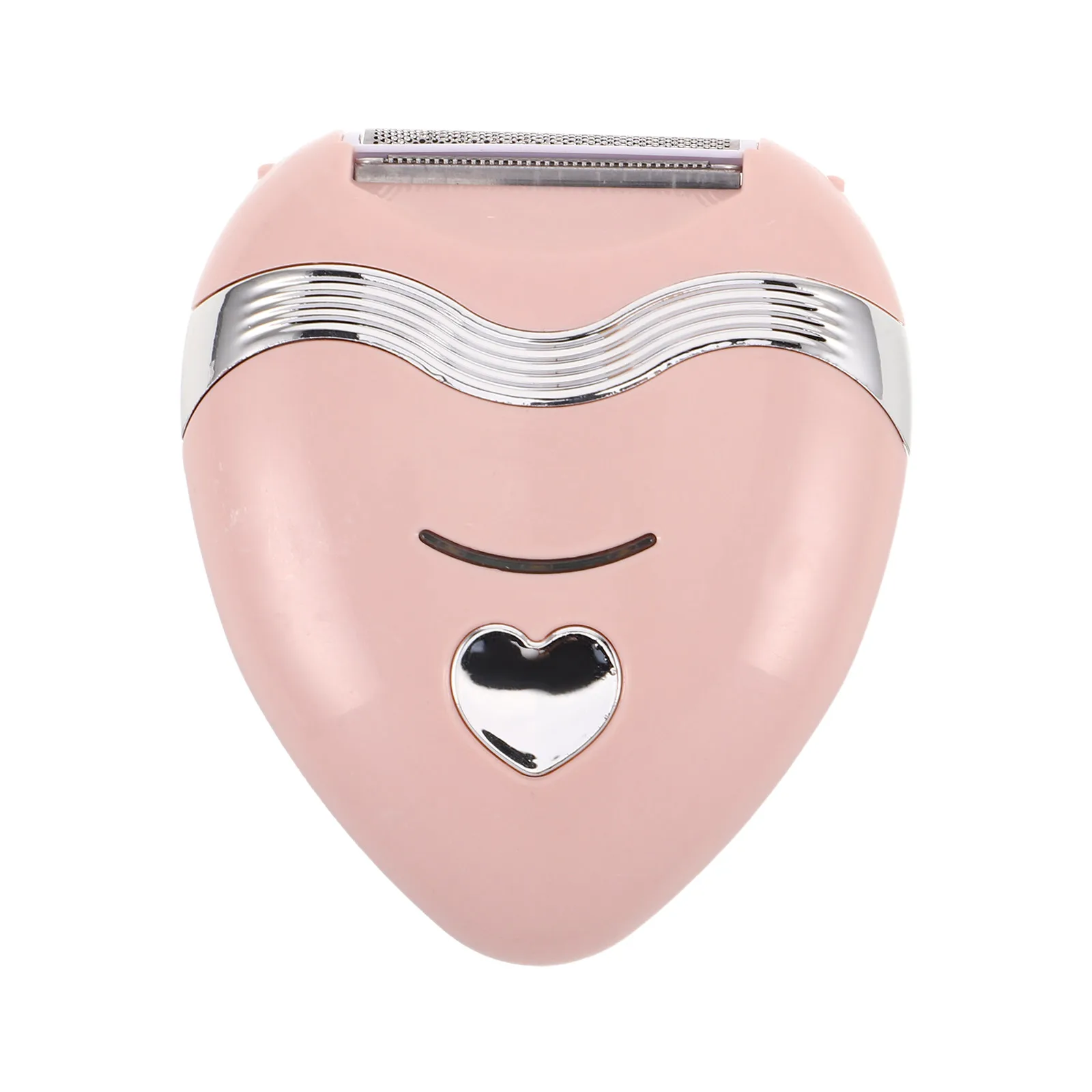 

1 set 1 Set Women'S Electric Shaver Heart Hair Removal Device Rechargeable Waterproof For Underarm Legs Sensitive Areas Portable