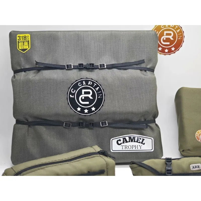 Plaque de Toit et Tente de Simulation, Pièces Décoratives pour Voiture RC 1/10 1/8, Inoler TRtage Defender AXIAL SCX10 RCversiD90 MK07 precious 300