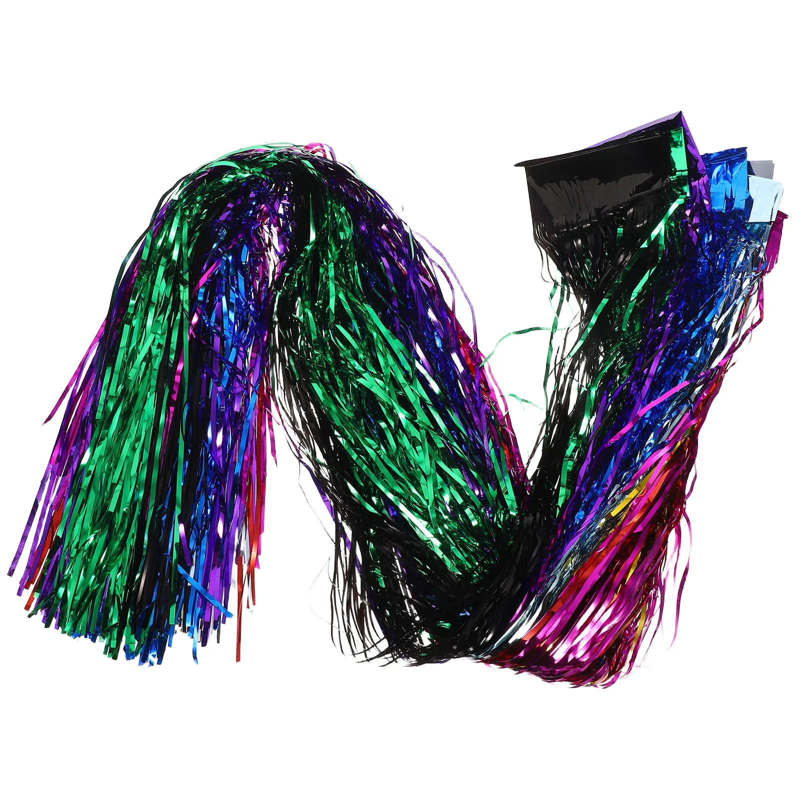 

Tinsel Garlands Decorations Foil Multicolor Ornaments for Tree Christmas Holiday