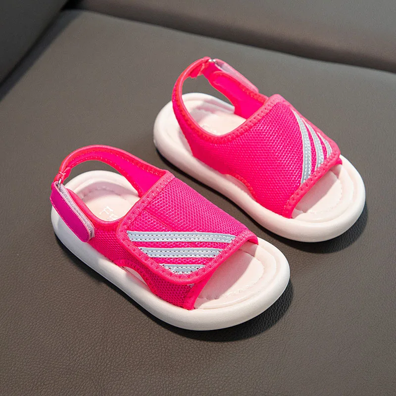 Summer Sandals for Children New Trend Fashion Boys Girls Beach Shoes Anti-slippery Soft-soled Non-Slip Toddler Shoes Footwears