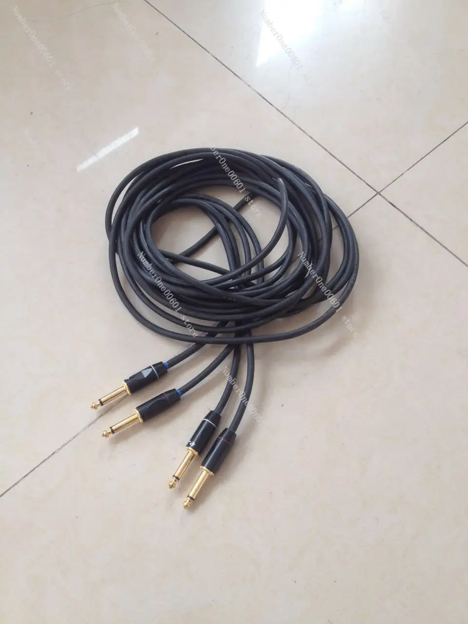 Handmade Cable Electric Guitar Shielded Noise Reduction Audio Link Line Guitar Accessories Cable