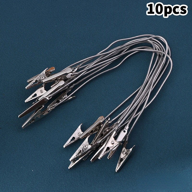 10 pçs 18/21/28cm clipe de incenso de metal de cabeça dupla suporte de bobina de mosquito universal clipe de crocodilo difusor de fragrância decoração de casa