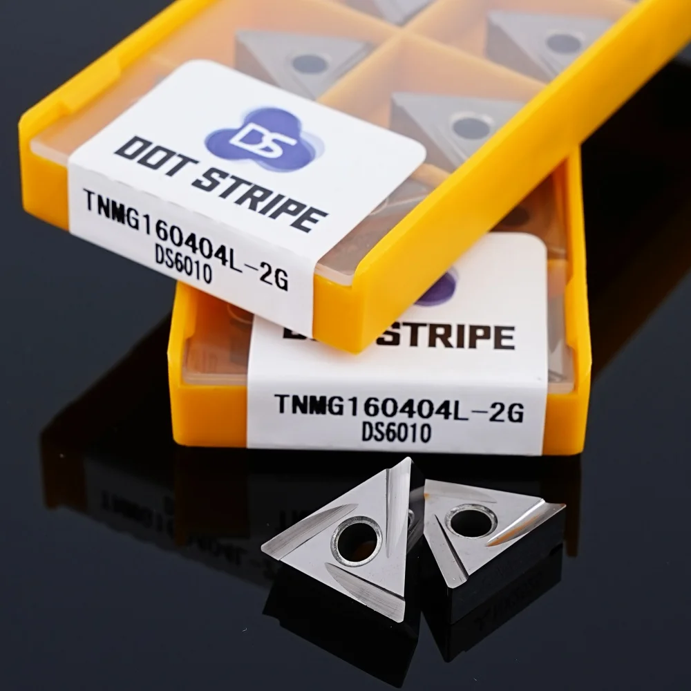 TNMG160404R-2G TNMG160404L تحول أداة TNMG R/L CNC سيرميت الصف كربيد إدراج طحن تحولت شفرات استخدام MTGNR/MTGNL
