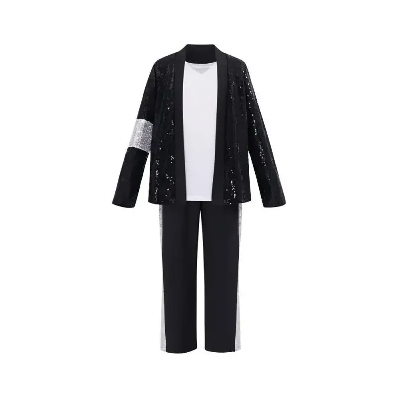 Michael Jackson for Clothes Cosplay Birthday Party Dance Performance Costume Pop Star Dance Outfits view 5