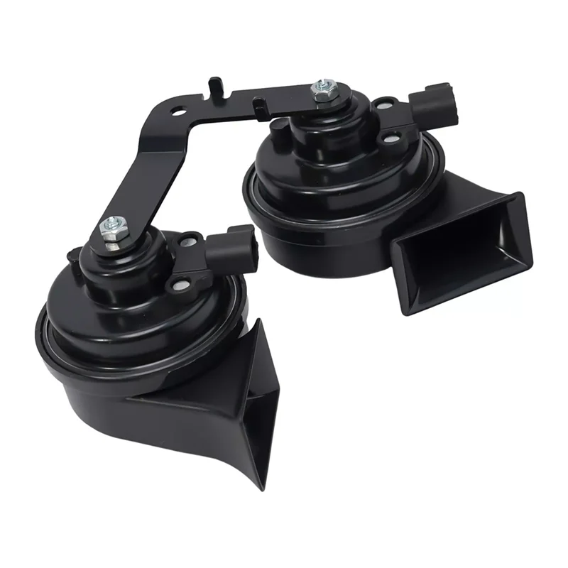 

Car Air Electric Super Loud Snail Horn Double Tone Whistle Sound 1622755-00-B,1109660-00-A For Tesla Model 3 2017-2023-N25R