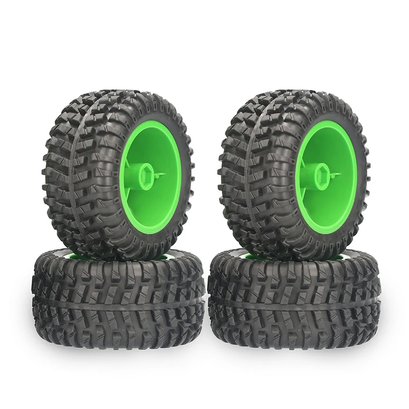 4pcs 110mm RC Car Tires 12mm Hex for 1/12 1/14 1/10 Rock Crawler RC Car Wltoys 12427 12429 12423 144001 124019 124018