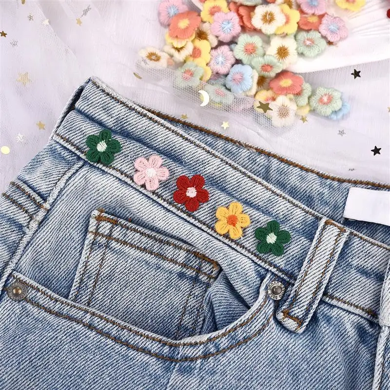 50 قطعة ألوان مختلطة زهرة زين الدانتيل DIY بها بنفسك الحرف الخياطة اكسسوارات المواد اليدوية لوازم الزفاف ديكور المنزل