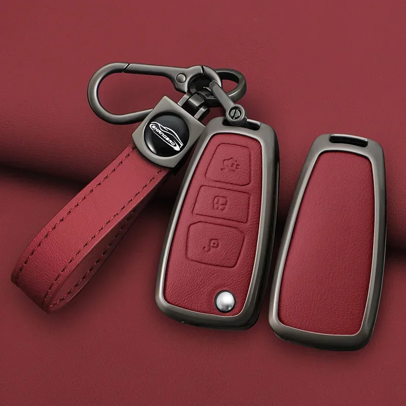 

Zinc Alloy Car Key Case Cover Shell For Ford Ranger C-Max S-Max Focus Galaxy Mondeo Transit Tourneo Custom Ecosport Accessories