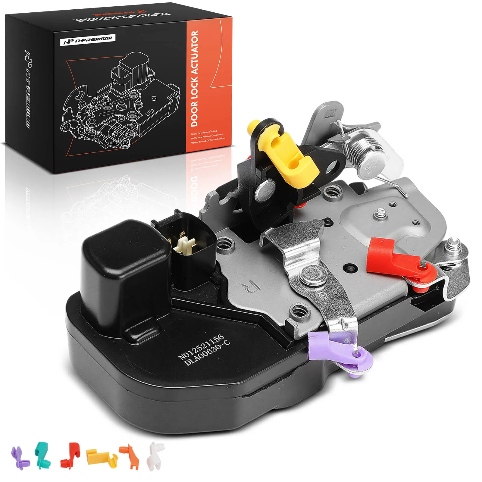 A-Premium Front Right Door Lock Actuator for Dodge Ram 1500 Ram 2500 Ram 3500 2009-2010