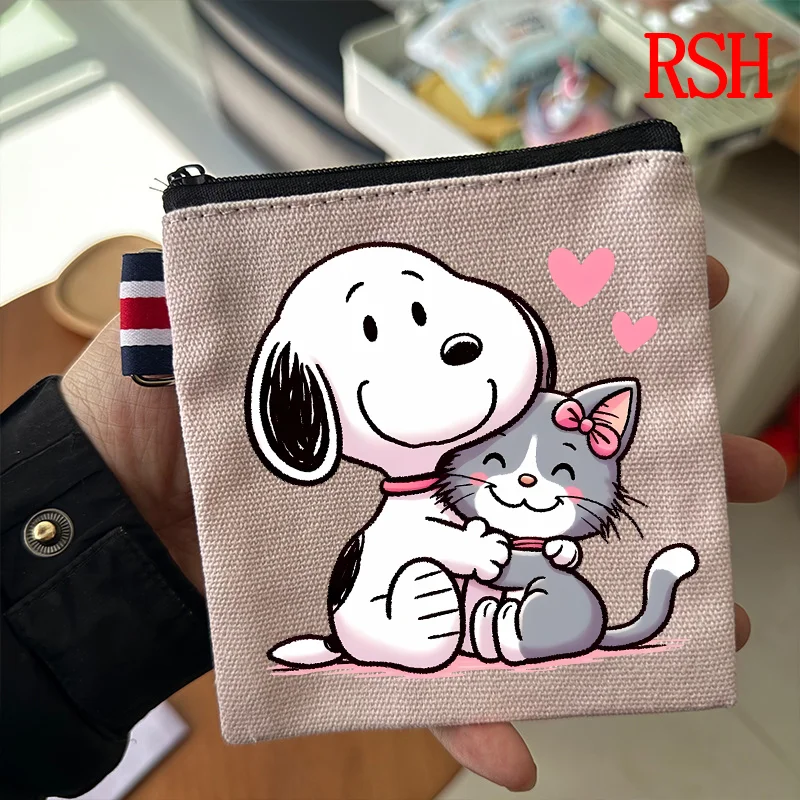 Snoopys Canvas-Geldbörse, Anim – Coin Holder Men Bewertung und Preis