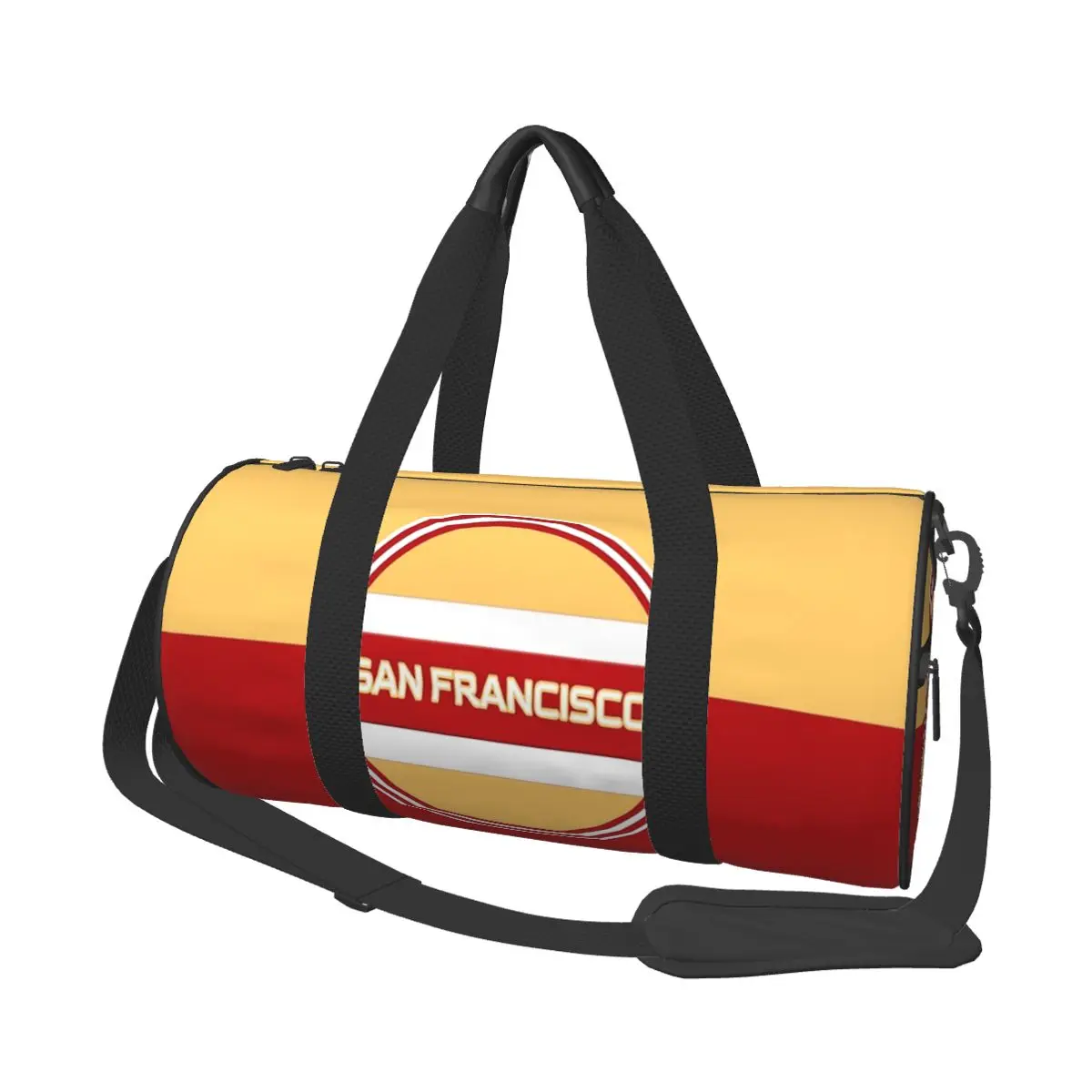

San Francisco City Logo Large Duffle Gym Bag Waterproof Duffle Travel Bags Handbags Fitness bag