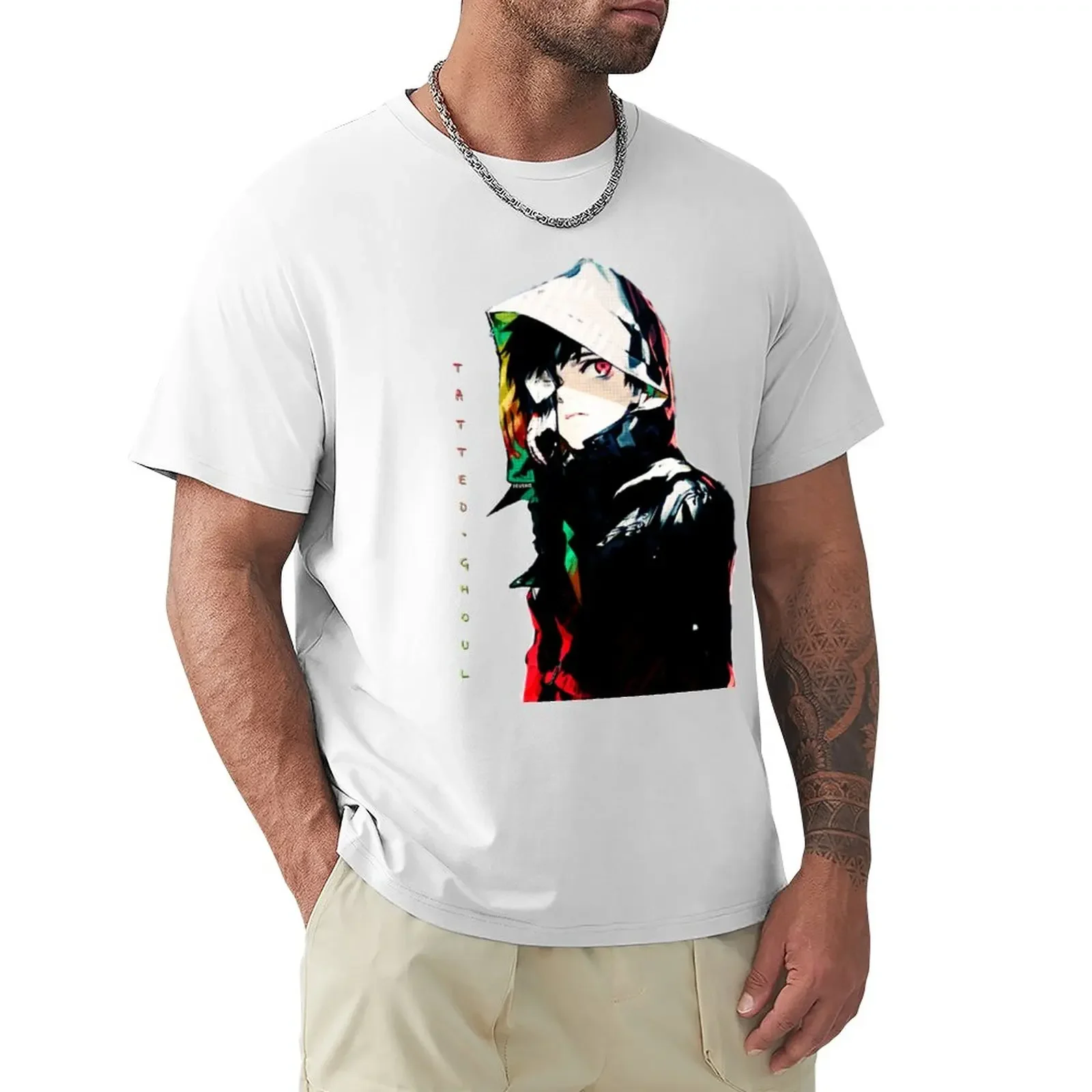 

Metro ghoul T-Shirt anime plain mens t shirt