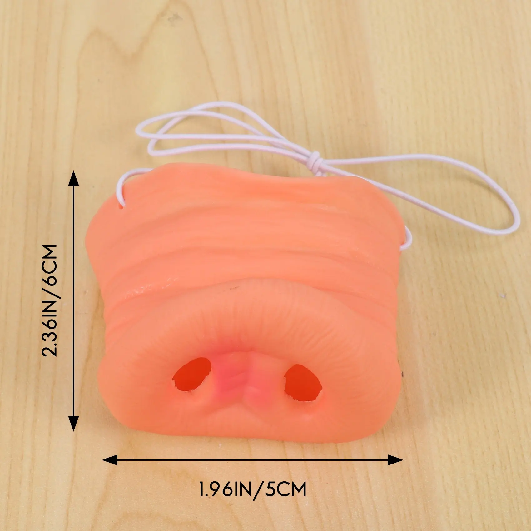 Costume de bande de nez de cochon pour bébé, museau en caoutchouc pour adulte et enfant, tours amusants d'halloween