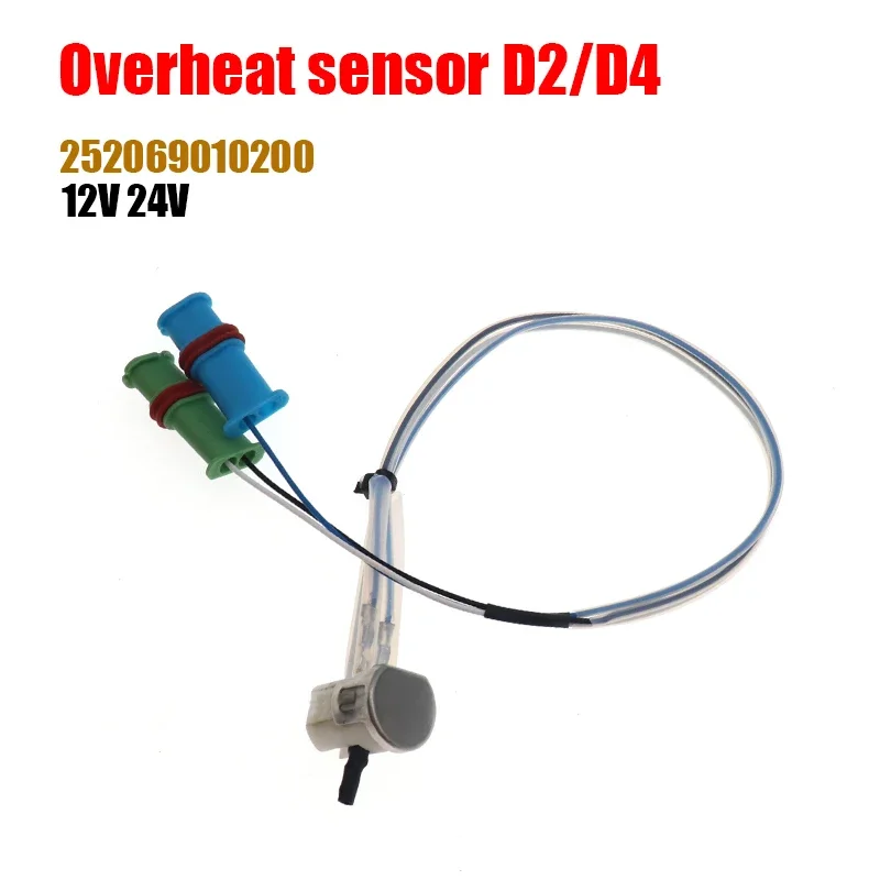 252069010200 12V 24V D2/D4 Airtronic czujnik przegrzania ogrzewania powietrza Eberspacher Diesel