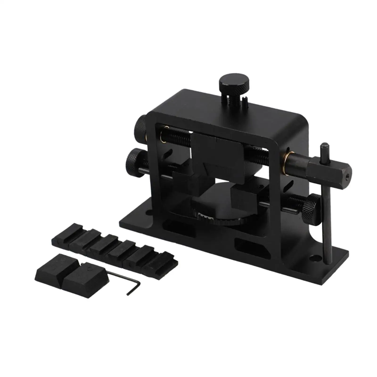 1 Pack Sight Pusher Heavy Duty Adjustment Tool Disassembly Tool Black with Accessories High Precision Rear Sight Tool