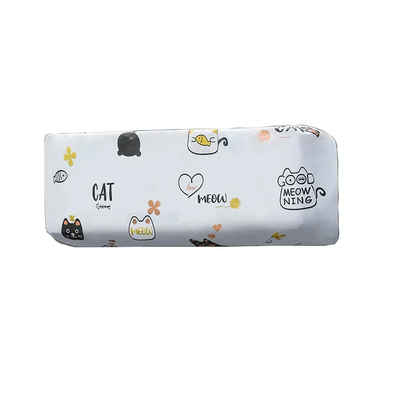 Printed Air Conditioning Cover Home Decor Conditioner Waterproof Cleaning Washing Anti-Dust Dust