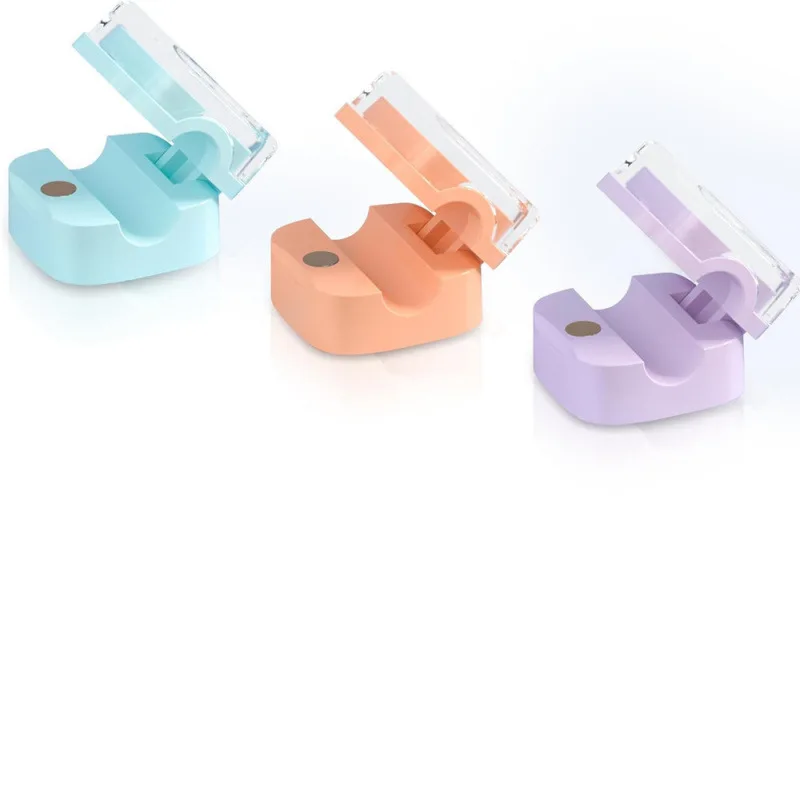 คลิปหนีบสายเคเบิลแม่เหล็กสีสันสดใส 3 แพ็คสายเคเบิลที่วางสายไฟแบบปรับได้ใต้โต๊ะการจัดการสายเคเบิลตัวจัดสายเคเบิล