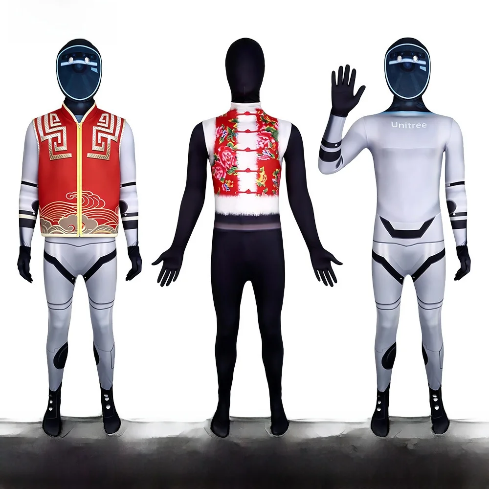 

Robot Cosplay Suit Cross-Border Popular Halloween Party Performance Suit Chinese Traditional Costume Women's Fashionable Outfit