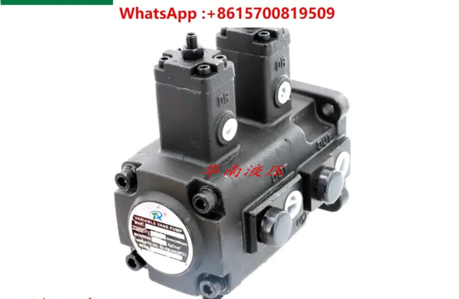 Taixin double vane pump, hydraulic oil pump VP-30-30-FA3 VP-40-40 VP-20-2