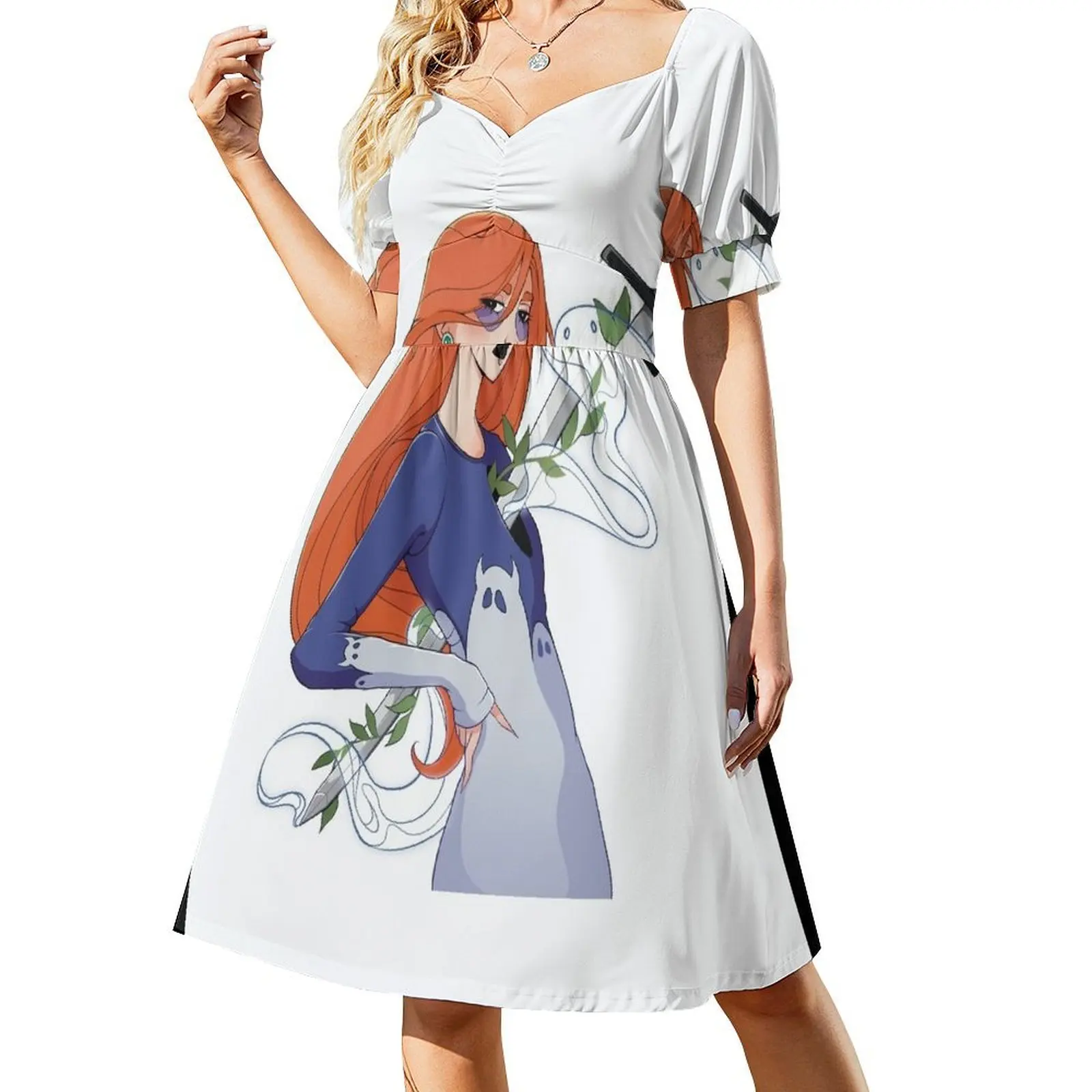 Sword & Spirit Short-Sleeved Dress prom dresses 2025 elegant dresses for women ladies dresses for special occasions